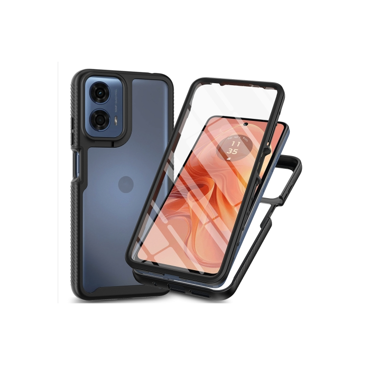 Motorola E14/G24/G24 Power/G04. Funda 360° con protector de pantalla integrado