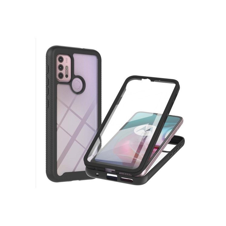Motorola G30/G20/G10. Funda 360° con protector de pantalla