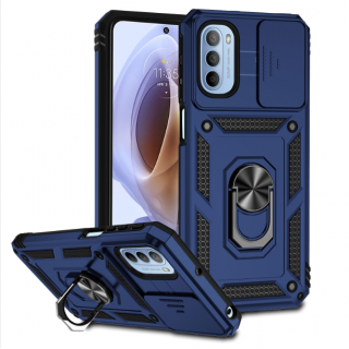 Motorola G31/G41. Funda Armor camshield con anillo