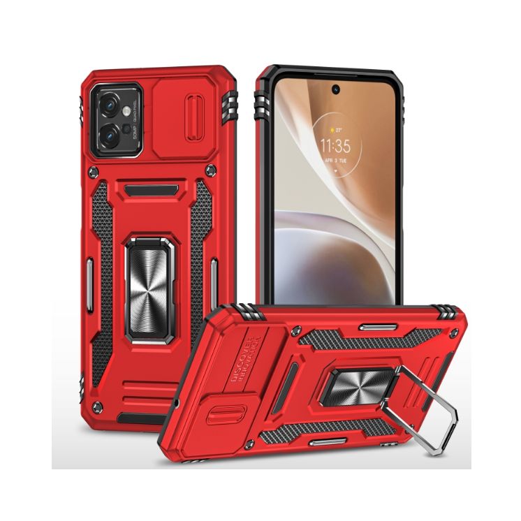 Motorola G32. Funda Armor camshield con anillo