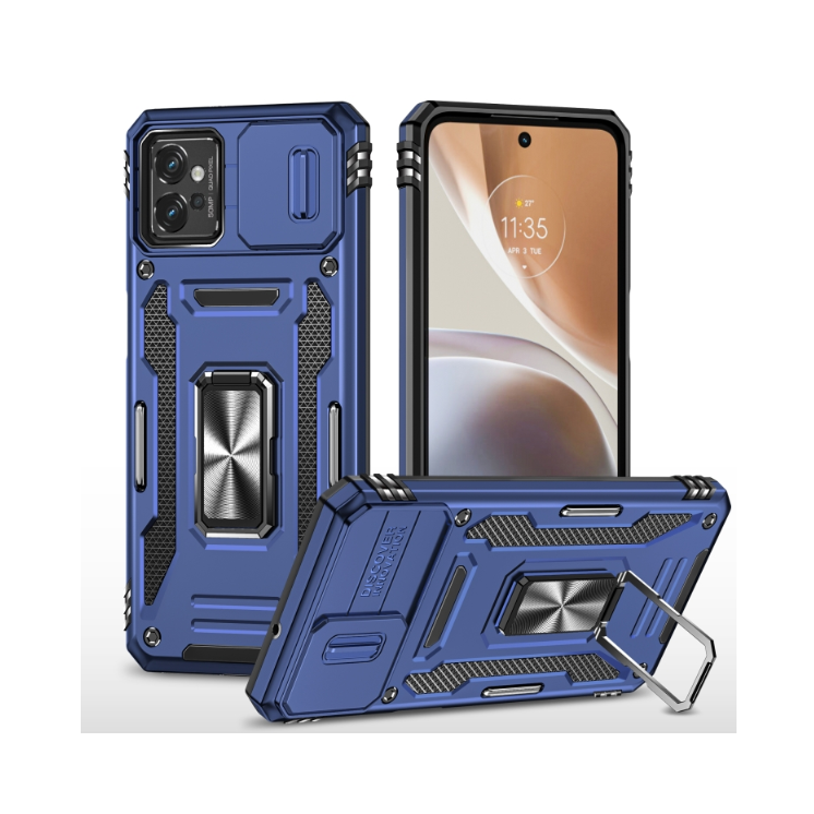 Motorola G32. Funda Armor camshield con anillo