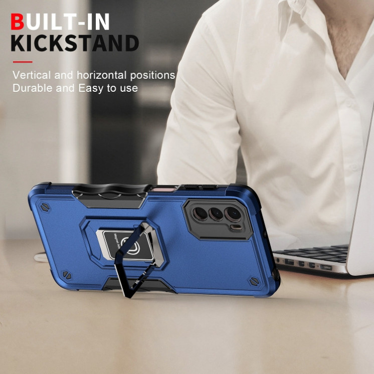Motorola G42. Funda Armor con anillo stand