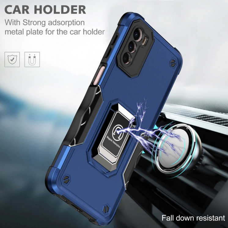 Motorola G42. Funda Armor con anillo stand