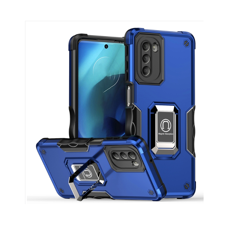 Motorola G51. Funda Armor con anillo