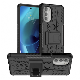 Motorola G51. Funda Armor TPU+PC con stand