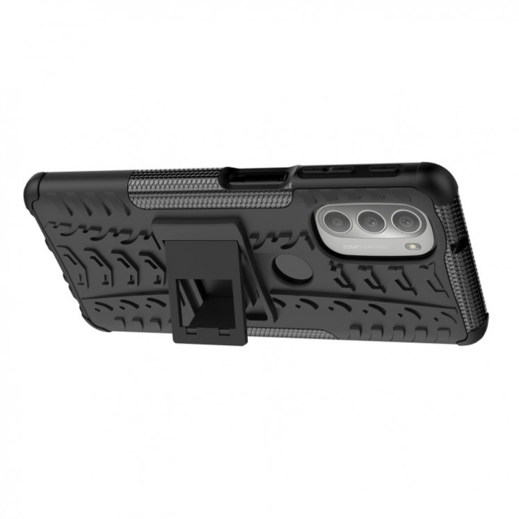 Motorola G51. Funda Armor TPU+PC con stand