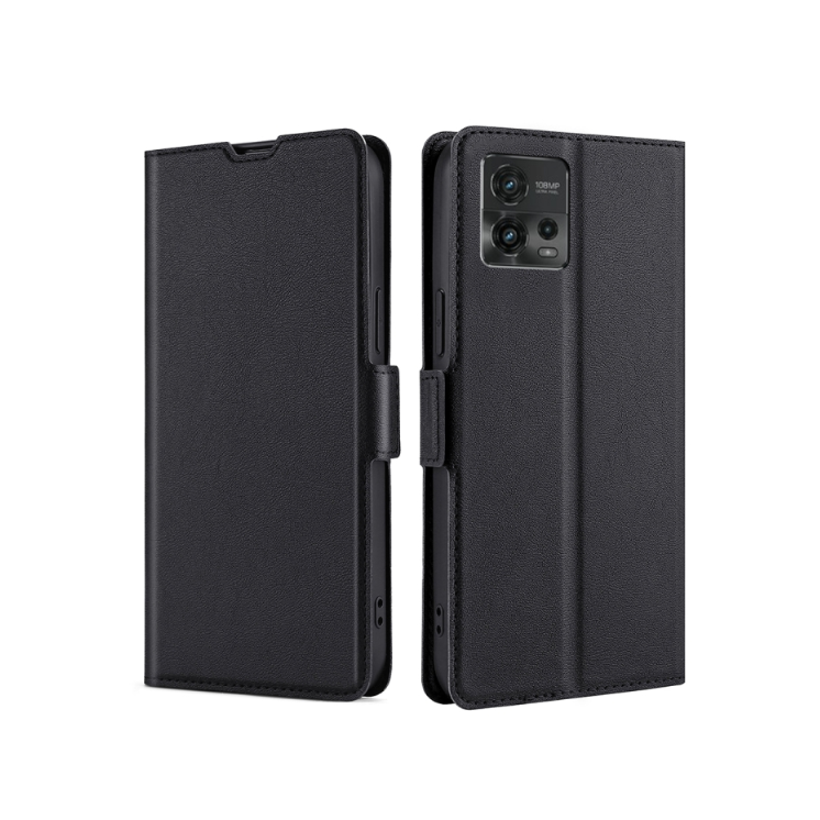 Motorola G72. Funda flip leather con cierre magnético