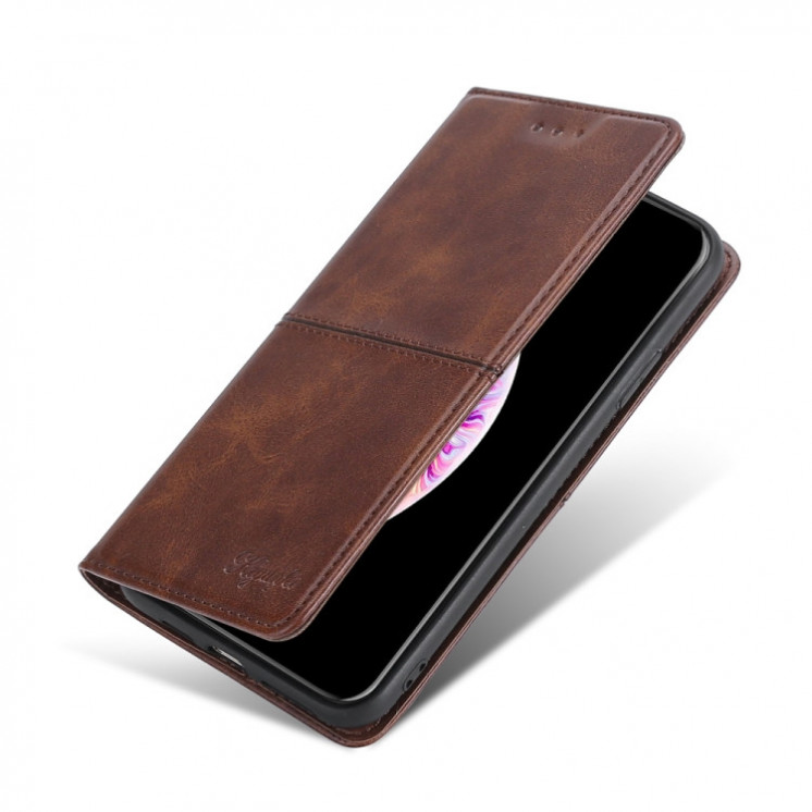 Motorola G72. Funda flip leather con cierre magnético