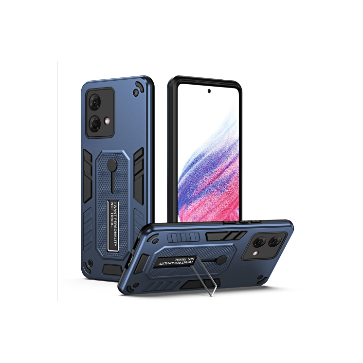Motorola G84. Funda Armor con stand y correa