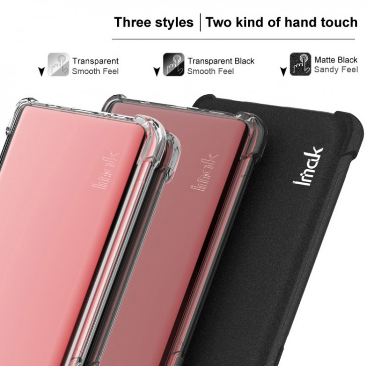 Motorola G85/S50 Neo. Funda IMAK airbag TPU (transparente)
