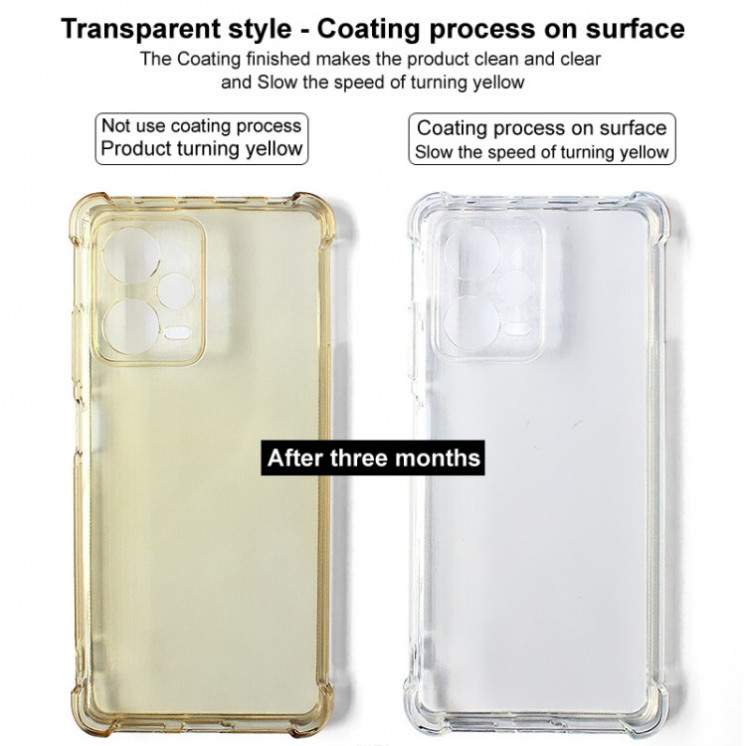 Motorola G85/S50 Neo. Funda IMAK airbag TPU (transparente)