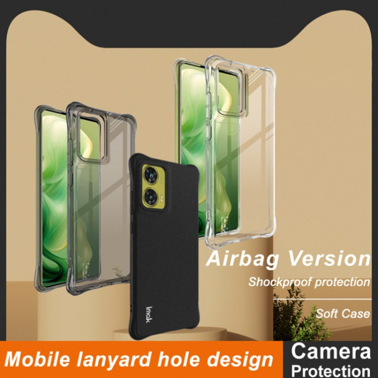 Motorola G85/S50 Neo. Funda IMAK airbag TPU (transparente)