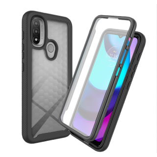 Motorola E20/E30/E40. Funda 360 con protector de pantalla