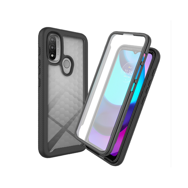Motorola E20/E30/E40. Funda 360 con protector de pantalla