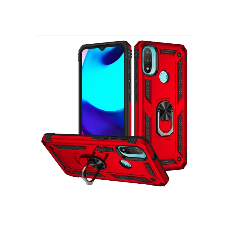 Motorola E20/E30/E40. Funda Armor con anillo.