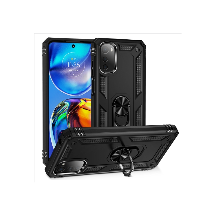 Motorola E32/G22. Funda Armor TPU+PC con anillo