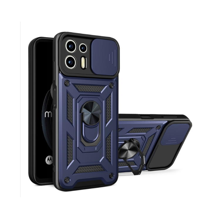 Motorola Edge 20 Lite. Funda camshield con anillo