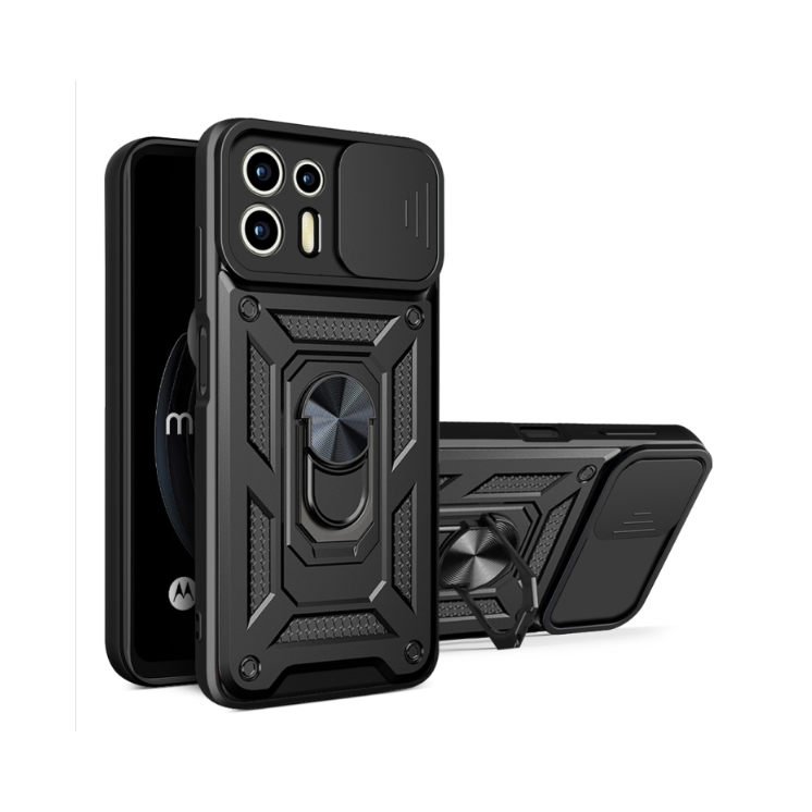 Motorola Edge 20 Lite. Funda camshield con anillo
