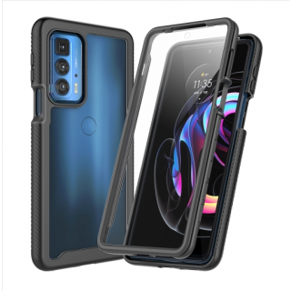 Motorola Edge 20 Pro. Funda 360° con protector de pantalla integrado