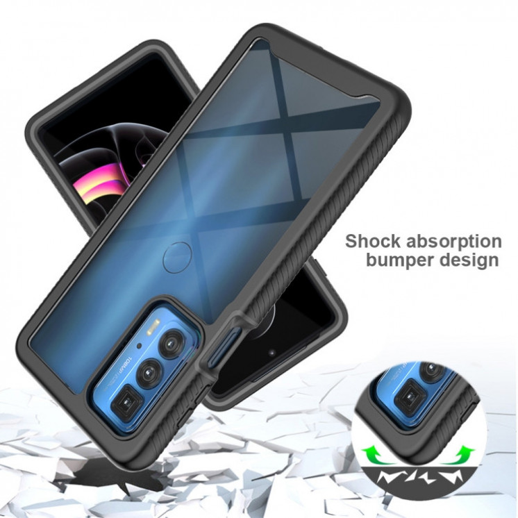 Motorola Edge 20 Pro. Funda 360° con protector de pantalla integrado