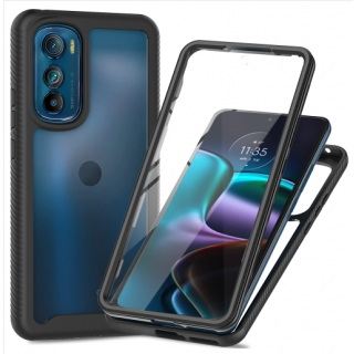 Motorola Edge 30. Funda 360° con protector de pantalla integrado
