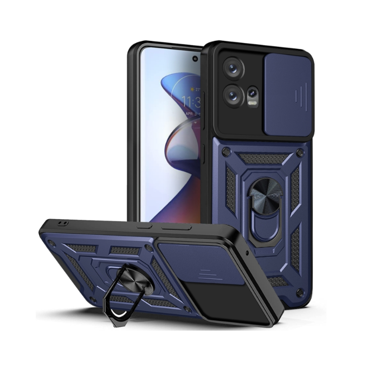 Motorola Edge 30 Fusion. Funda camshield con anillo