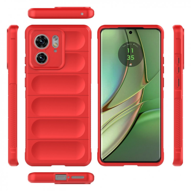 Motorola Edge 40 5G. Funda protectora TPU+Flannel