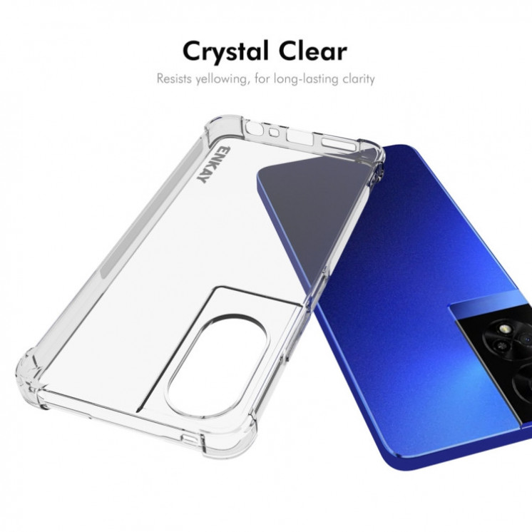 TCL 50 5G. Funda marca ENKAY TPU transparente