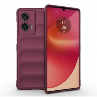 Motorola Edge 50 Fusion 5G. Funda TPU + flannel
