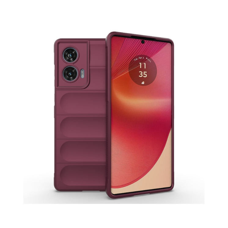 Motorola Edge 50 Fusion 5G. Funda TPU + flannel