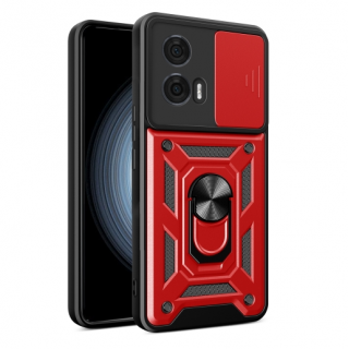 Motorola Edge 50 Fusion. Funda Camshield TPU+PC con anillo