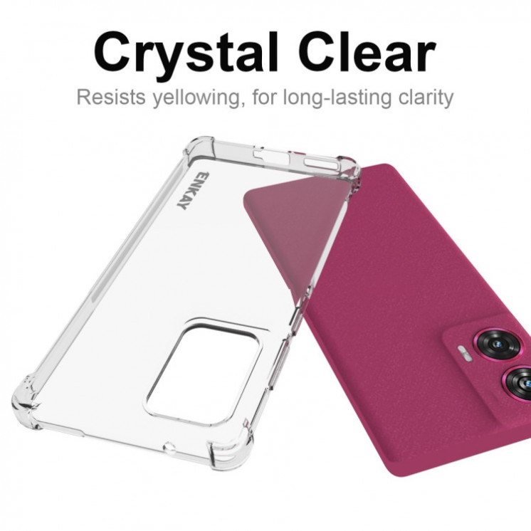 Motorola Edge 50 Fusion 5G. Funda ENKAY TPU (transparente)