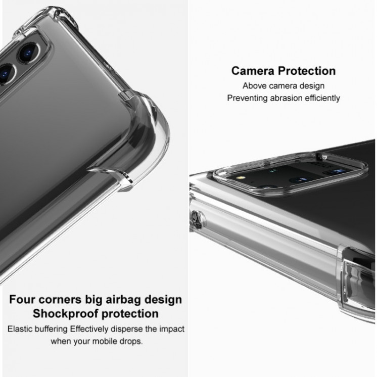 Motorola edge 50 pro. Funda IMAK Airbag TPU (transparente)