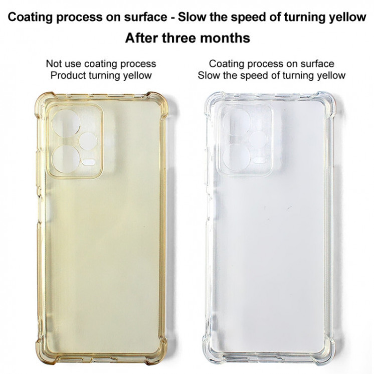 Motorola edge 50 pro. Funda IMAK Airbag TPU (transparente)