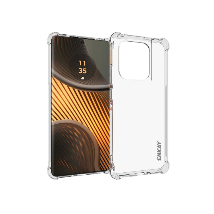 Motorola Edge 50 Ultra. Funda ENKAY Airbag TPU (transparente)