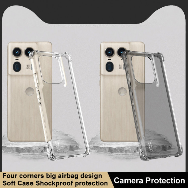 Motorola Edge 50 Ultra. Funda IMAK TPU Airbag (transparente)