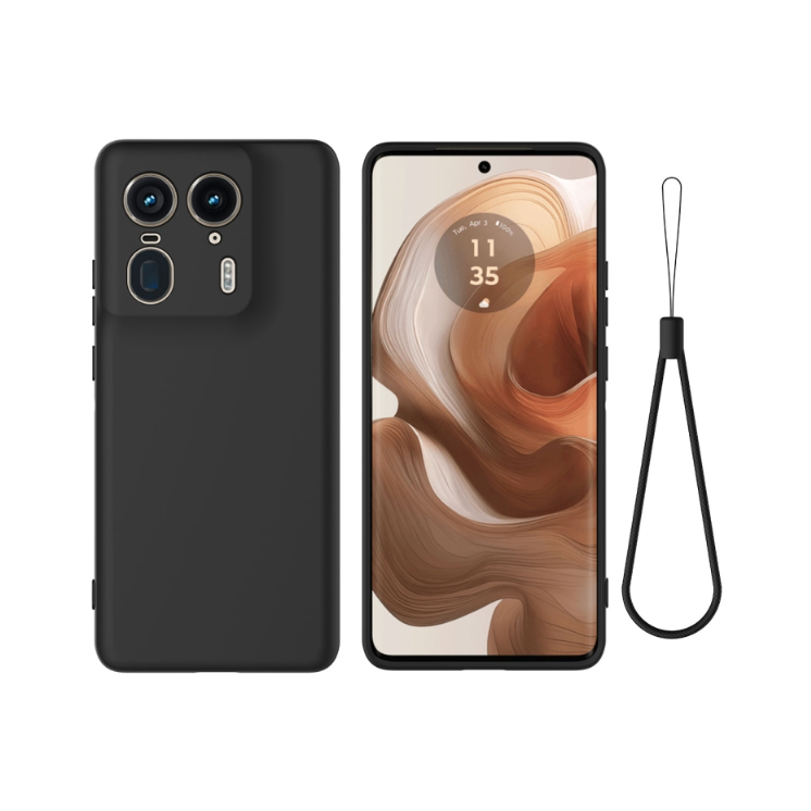 Motorola Edge 50 Ultra. Funda protectora de silicona líquida