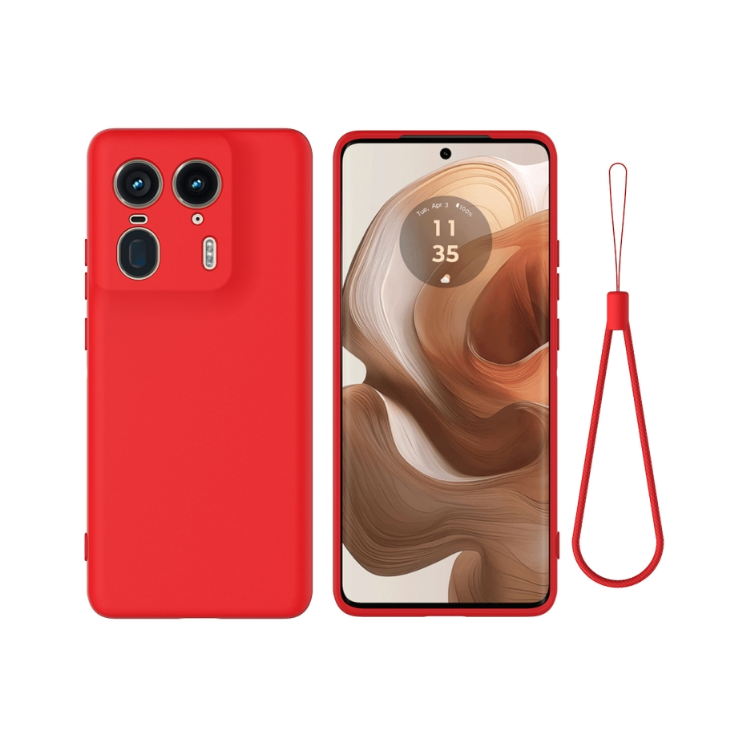 Motorola Edge 50 Ultra. Funda protectora de silicona líquida