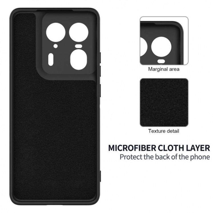 Motorola Edge 50 Ultra. Funda protectora de silicona líquida