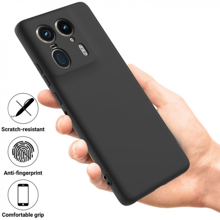 Motorola Edge 50 Ultra. Funda protectora de silicona líquida