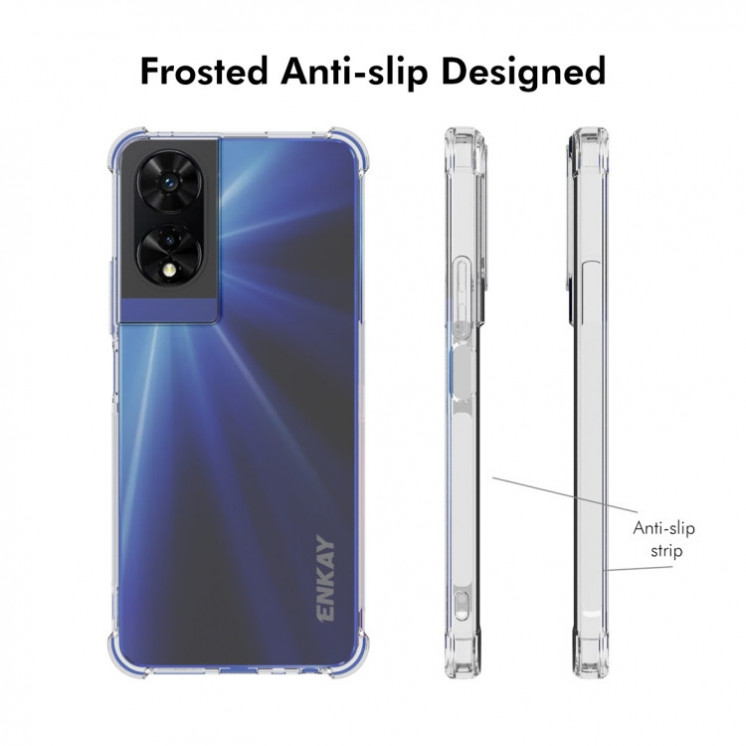 TCL 505 4G. Funda marca ENKAY TPU transparente