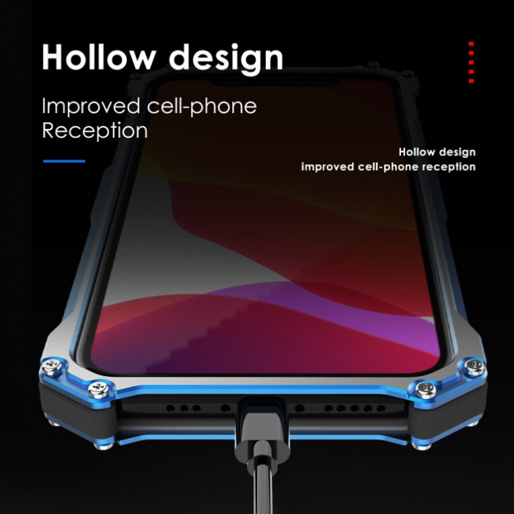 IPhone 12/ 12 Pro. Funda R-Just Metal Armor case