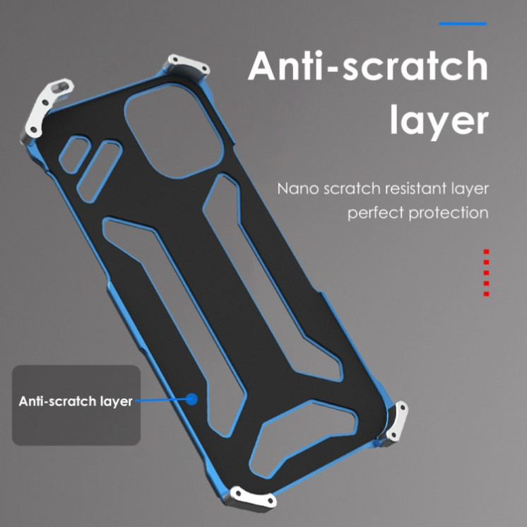 IPhone 12/ 12 Pro. Funda R-Just Metal Armor case