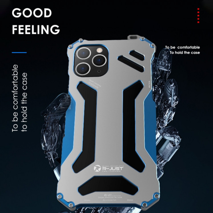 IPhone 12/ 12 Pro. Funda R-Just Metal Armor case