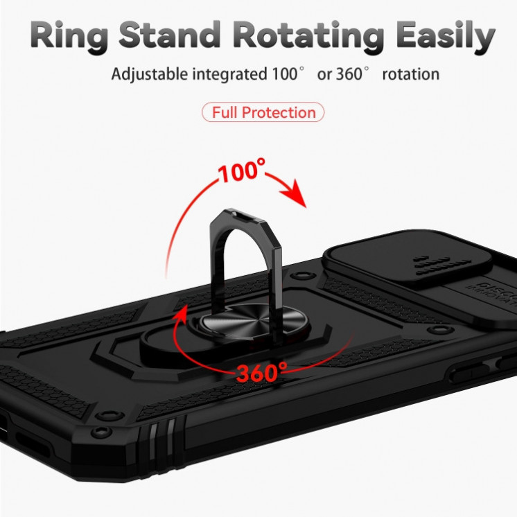 IPhone 11 Pro Max. Funda Armor camshield con anillo