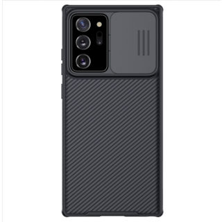 Samsung Note 20 Ultra. Funda NILLKIN camshield Black mirror Pro series.