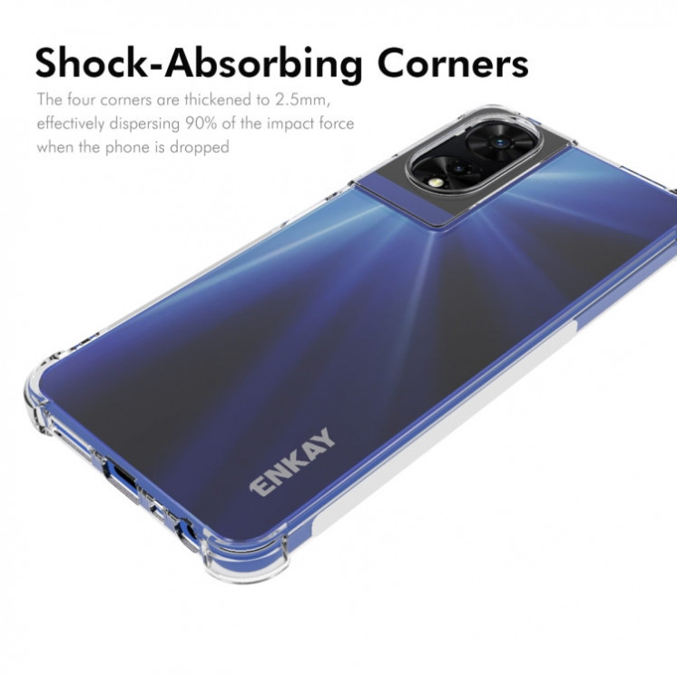 TCL 505 4G. Funda marca ENKAY TPU transparente