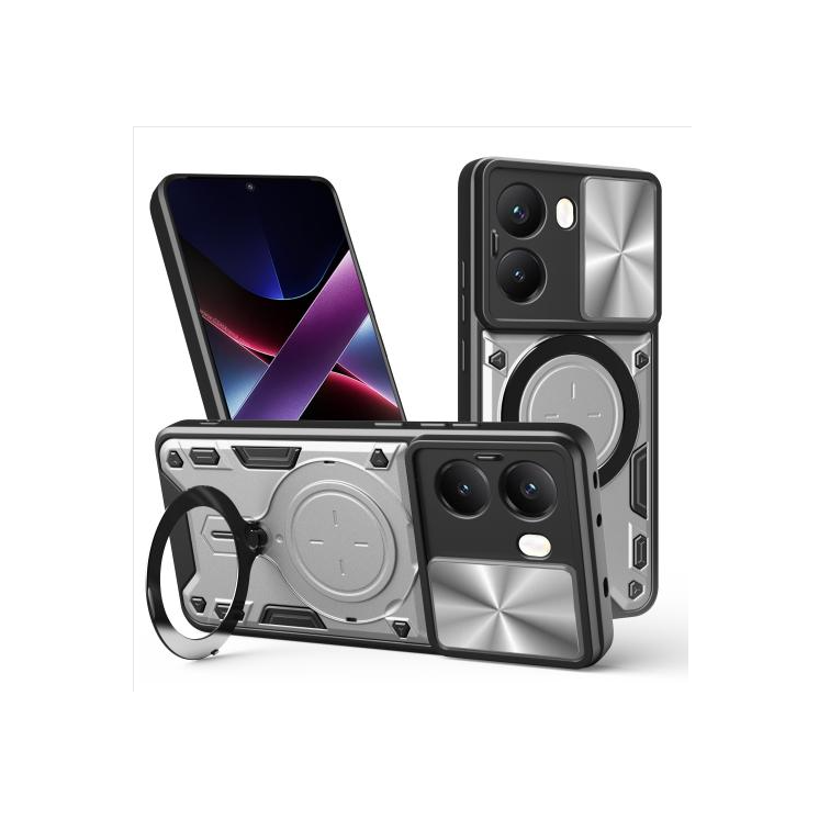 Xiaomi Poco X7 Pro. Funda Camshield con anillo 360