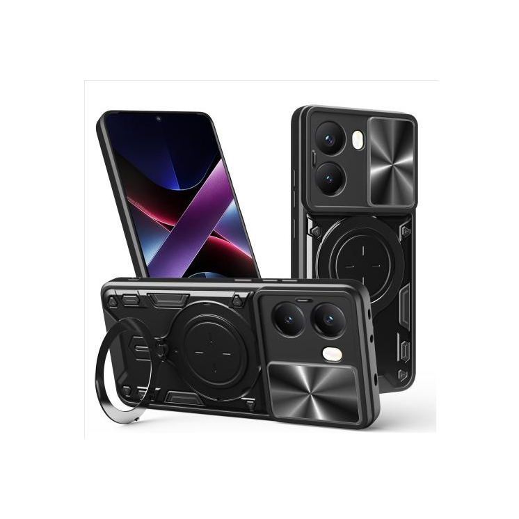 Xiaomi Poco X7 Pro. Funda Camshield con anillo 360