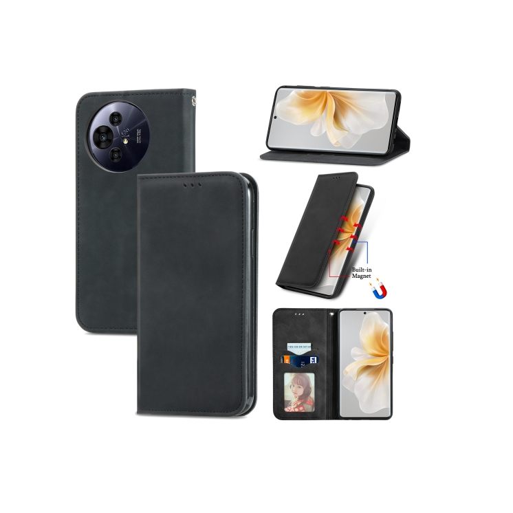 TCL 50 NxtPaper/50 Pro NxtPaper. Funda leather case con cierre magnético